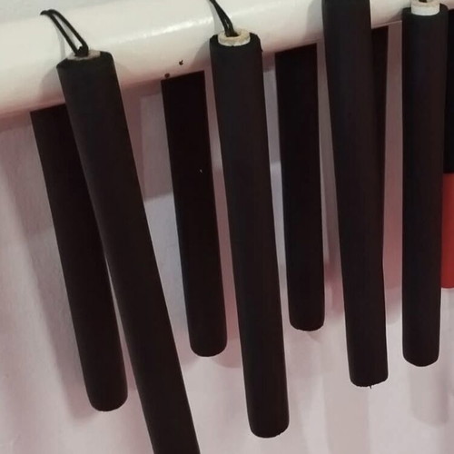 Nuntsaku training black 35cm like new (wood-foam)