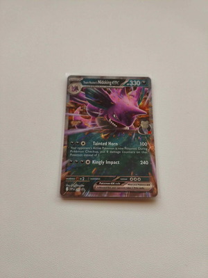 Pokemon Team Rocket's Nidoking EX 217 - SV Black Star Promos new