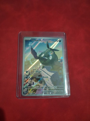 Trubbish illustration White Flare card like new