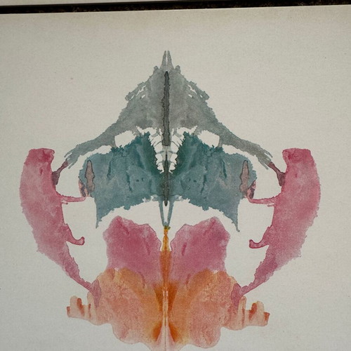 Hermann Rorschach Psychodiagnostik plates vintage 1948 used