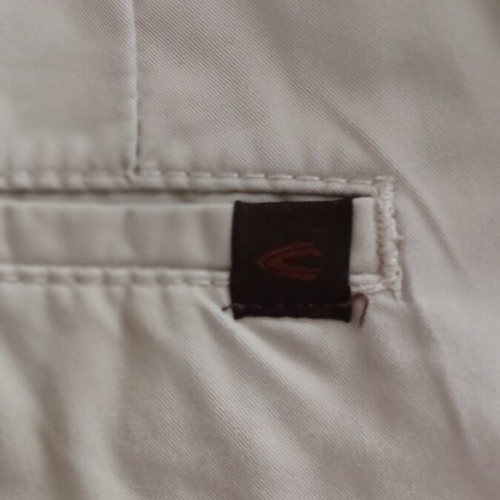 Camel pants size 38 used, beige