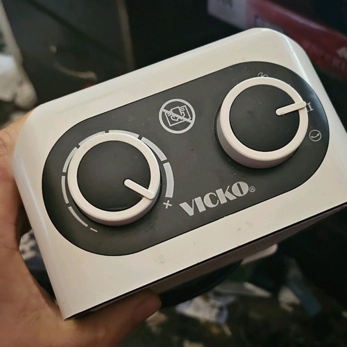 Vicko ceramic heater used without rotating function