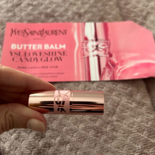 Mini Yves Saint Laurent Butter Balm Candy Glow lipstick new 1.3 gr
