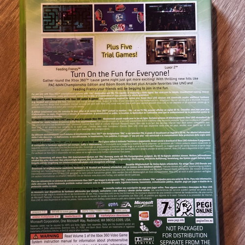 Xbox Live Arcade Compilation disc like new, Xbox 360