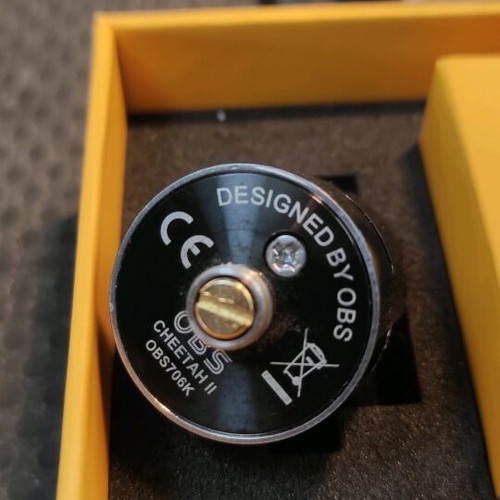 Obs Cheetah RDA black like new