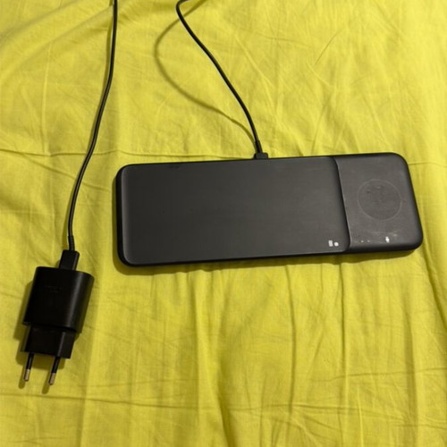 Samsung Wireless Charger P6300 Trio 9W Qi Pad black like new