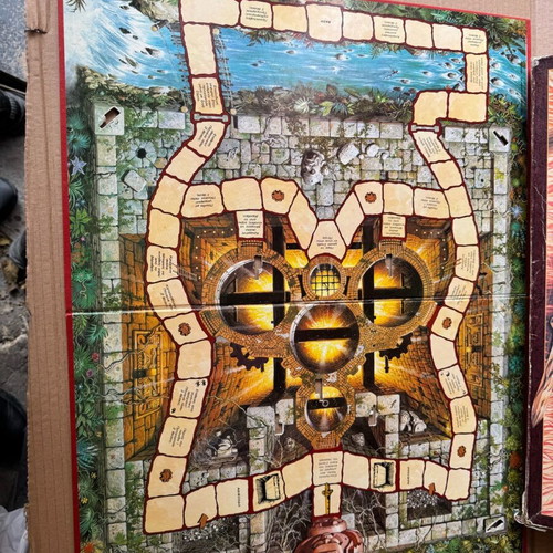 El Greco The Treasure of the Temple board game used