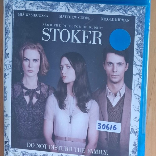 Stoker Blu-ray used with Greek subtitles, drama