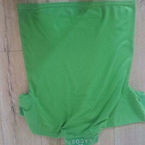 Lacoste polo men's shirt like new, size M, green