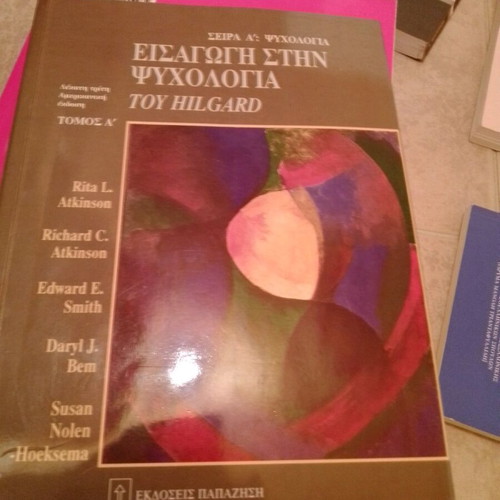 Introduction to Psychology by Hilgard new, volumes one and two