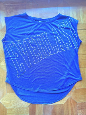 Everlast athletic short-sleeve shirt like new, purple, size L