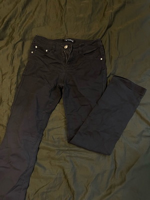 Women's pants used, size 26, black