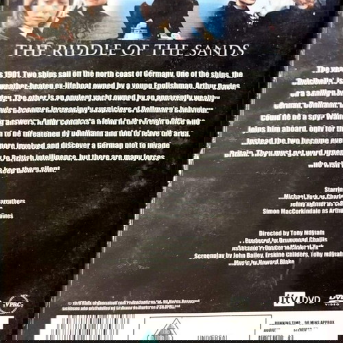 DVD The Riddle of the Sands μεταχειρισμένο, αγγλικοί υπότιτλοι, δράμα
