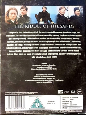 DVD The Riddle of the Sands μεταχειρισμένο, αγγλικοί υπότιτλοι, δράμα