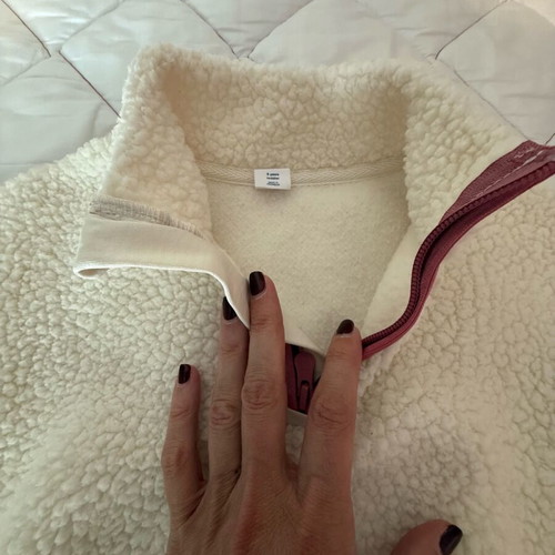 Gap sweatshirt for girl 5 years like new, white, size 110 cm