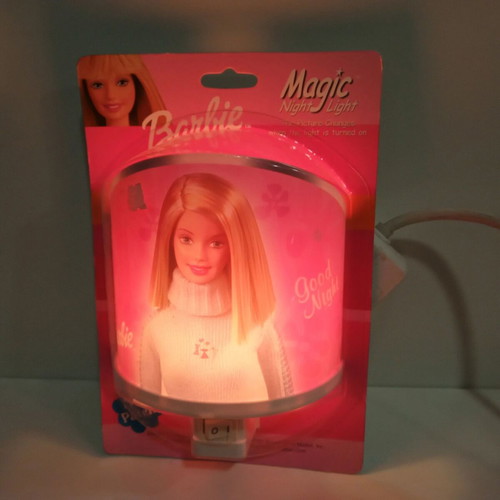 Mattel Barbie night light 1999 European power 230V-50Hz new