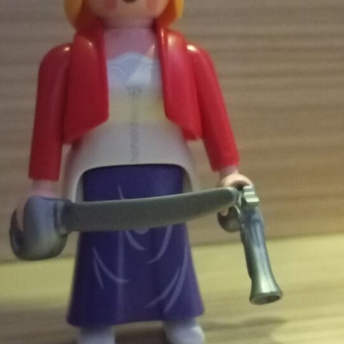 Playmobil Woman Revolution of 1821 like new