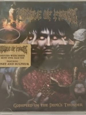 Cradle of Filth Godspeed on the Devil's Thunder CD album σαν καινούργιο, metal