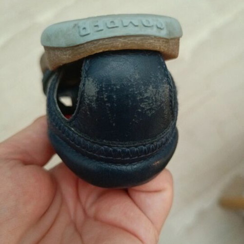 Camper leather kids sandals size 25 used with scratches