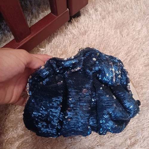 Evening Handbag Blue New
