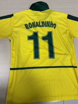 Ronaldinho Brazil National Team Short-Sleeve Shirt used