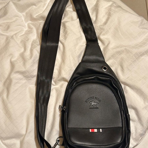Men's bag and wallet set unused, black