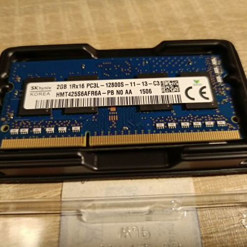 2GB DDR3L SO-DIMM RAM used PC3L-12800 1600MHz laptop memory module