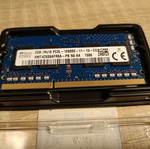 2GB DDR3L SO-DIMM RAM μεταχειρισμένη PC3L-12800 1600MHz μνήμη για λάπτοπ