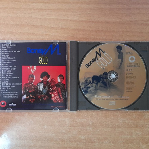Boney M. Gold - 20 Super Hits CD, pop