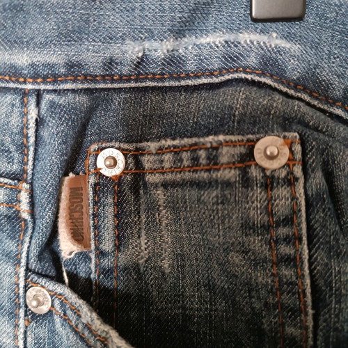 Moschino jeans straight leg used, blue, size 36