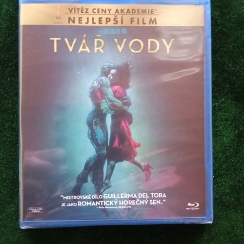 The Shape Of Water Blu-Ray new with Greek subtitles