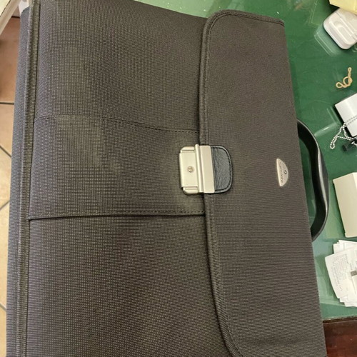 Samsonite office bag like new, gray fabric