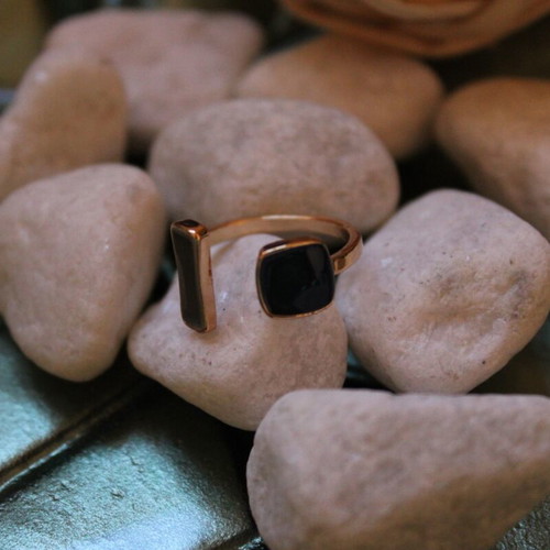 Ring blue-gray new