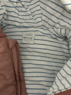 Mamas & Papas sleeveless jacket for girls used, sizes 92-98 cm