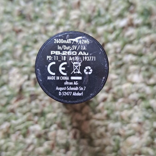 Power bank used, good condition