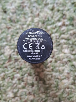 Power bank used, good condition