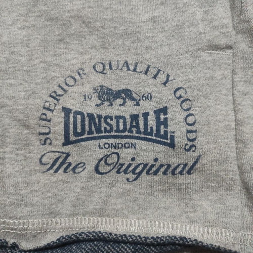 Lonsdale London women's grey bermuda shorts like new, size S-M
