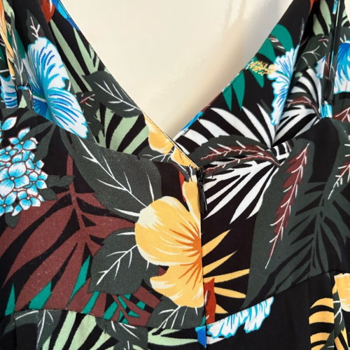 Stradivarius summer jumpsuit like new, multicolored