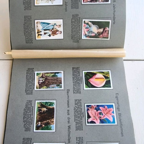 Die Welt in Bildern album used, 1930 edition with Olympic Games
