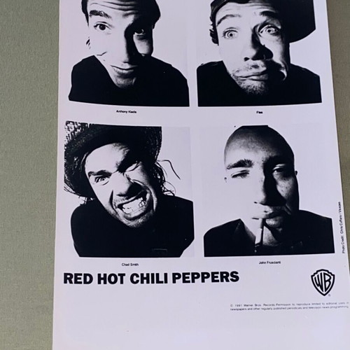 Red Hot Chili Peppers official promo photo like new
