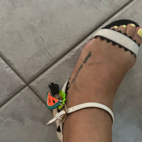 Miss KG sandal used, white, size 37