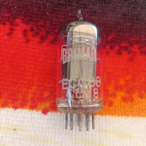 Brimar ECC88 Vacuum Tube like new, double triode
