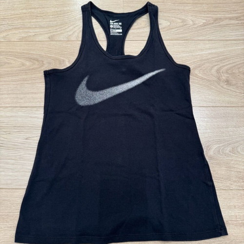 Nike γυναικείο μπλουζάκι dri-fit μεταχειρισμένο, μαύρο, μέγεθος S