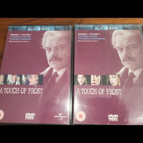 A Touch of Frost DVD used, 2 seasons detective series