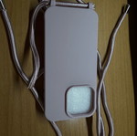 Θήκη iPhone 16pro ροζ με λουρί καινούργια