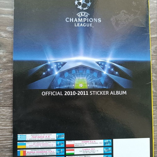 Panini UEFA Champions League Official 2010/11 Sticker Album new