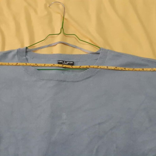 Dorothy Perkins Blue Oversized Knit Sweater like new, XL