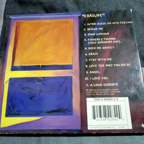 Erasure CD used in very good condition