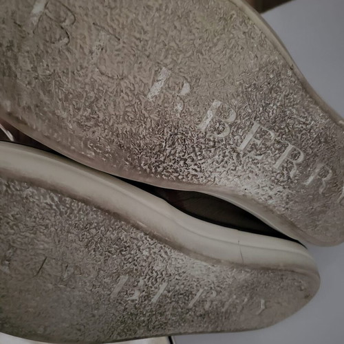 Burberry ballerinas used with pony skin, multicolor, size 40