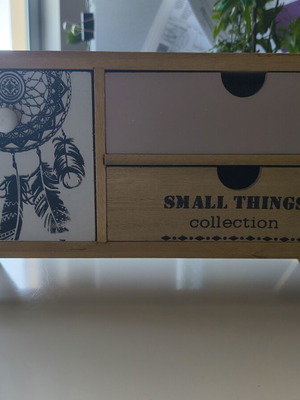 Mini Desk Drawer Organizer used